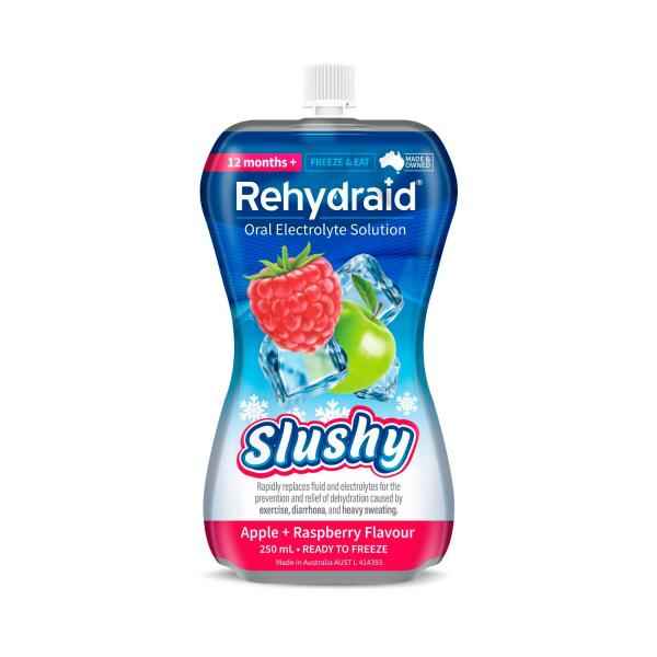 Electrolyte Slushy's Apple Raspberry