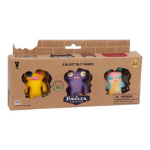 3 Pack Fuggler Funny Ugly Monster Collectible Figures - Assorted