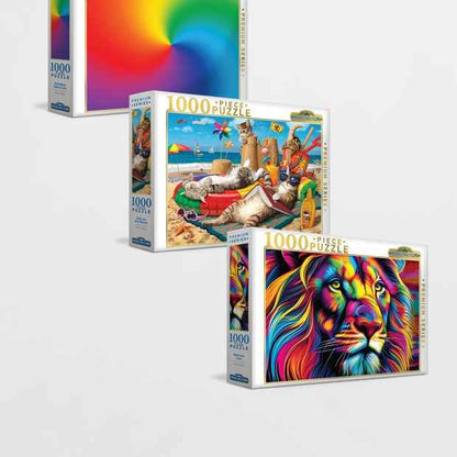 Harlington 1000 Piece Jigsaw Puzzle - Colour - Assorted*