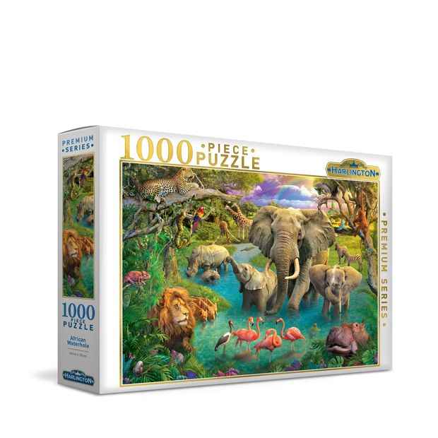 Harlington 1000 Piece Jigsaw Puzzle, - Animals & Nature - Assorted*