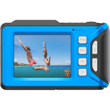 Zero-X Aqua Waterproof 4K UHD Digital Compact Camera (Blue)