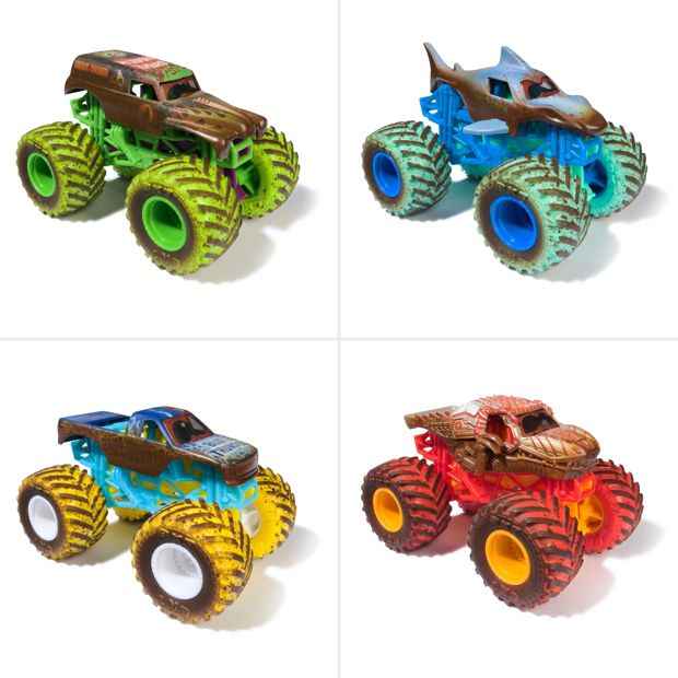 Monster Jam 1:64 Mud Blasters - Assorted