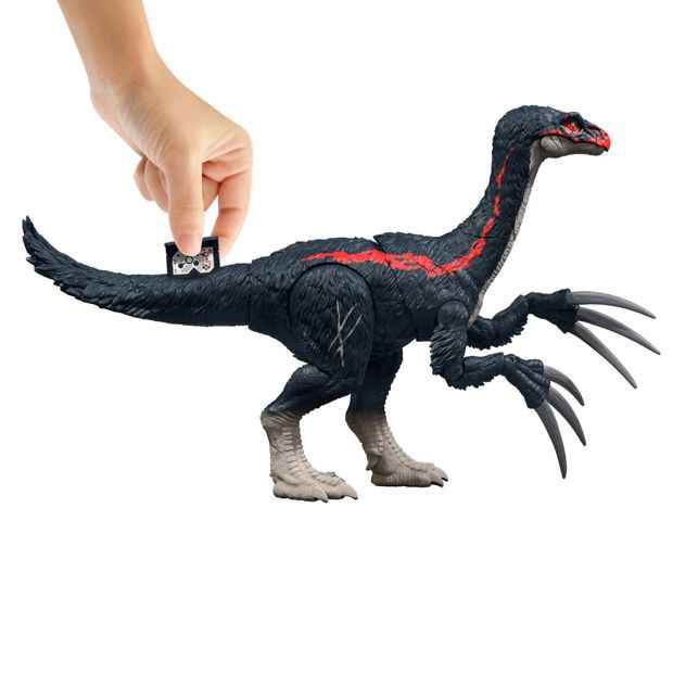 Jurassic World Chaos Theory: Slash N Roar Therizinosaurus Dinosaur Action Figure