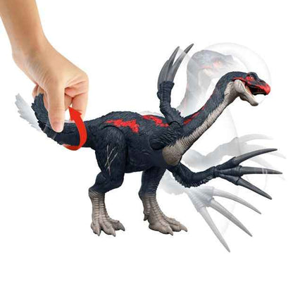 Jurassic World Chaos Theory: Slash N Roar Therizinosaurus Dinosaur Action Figure