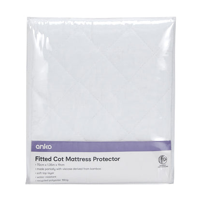 Fitted Cot Mattress Protector
