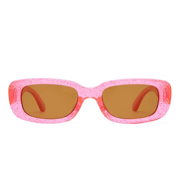 Sunshades Kids Slim Sunglasses, Pink Glitter