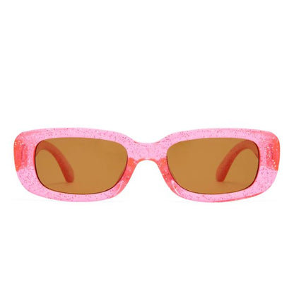 Sunshades Kids Slim Sunglasses, Pink Glitter