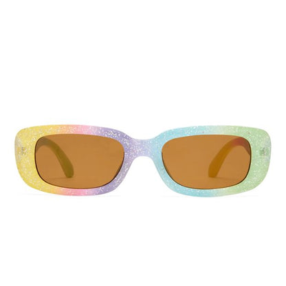 Sunshades Kids Slim Sunglasses, Rainbow Glitter