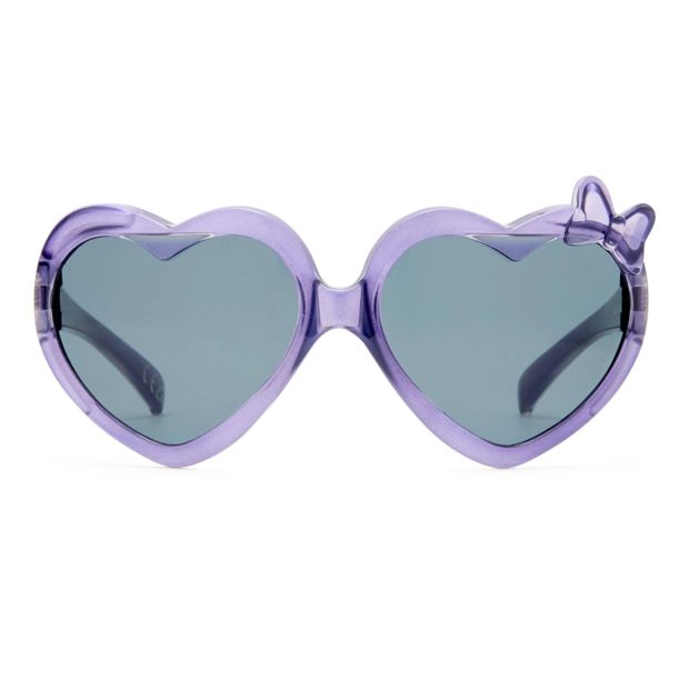 Sunshades Kids Heart Wrap Sunglasses, Purple
