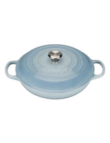 Signature 30cm Cast Iron Shallow Casserole Blue