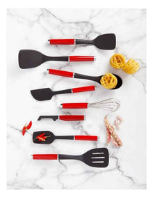 Classic Silicone Spoon Spatula in Red