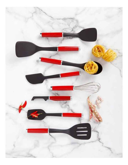 Classic Silicone Spoon Spatula in Red