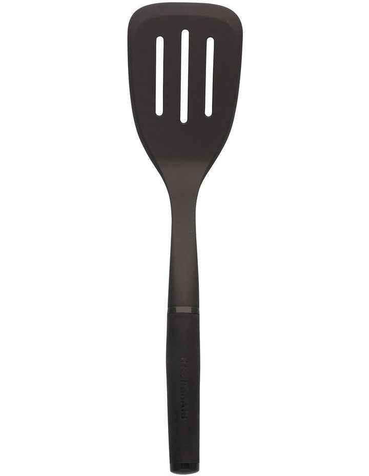 Soft Touch Nylon Slotted Turner in Black