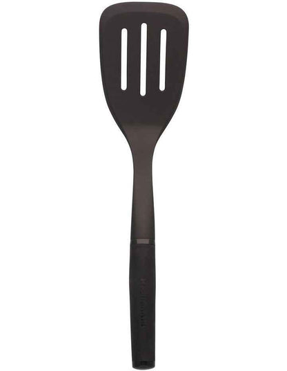 Soft Touch Nylon Slotted Turner in Black