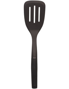 Soft Touch Nylon Slotted Turner in Black