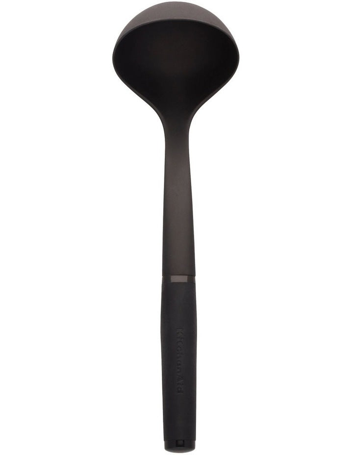 Soft Touch Nylon Ladle in Black
