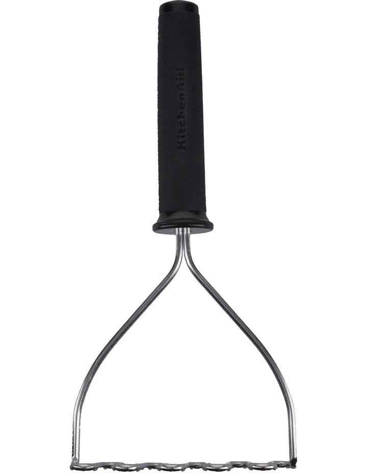 Soft Touch Wire Masher in Black