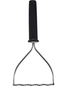 Soft Touch Wire Masher in Black