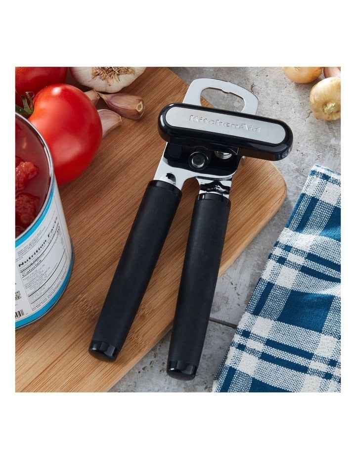 Soft Touch Can Opener in Black