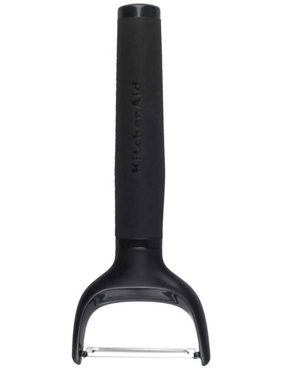 Soft Touch Y Peeler in Black