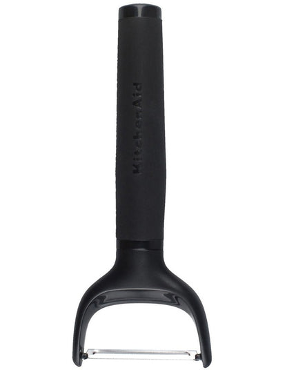 Soft Touch Y Peeler in Black