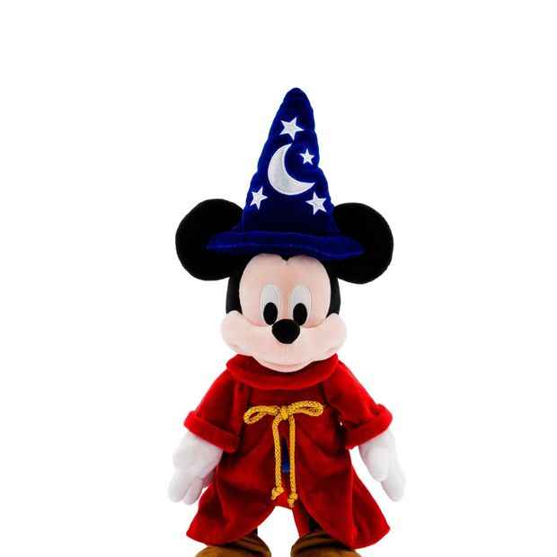 Mickey Mouse Sorcerer Fantasia Plush Toy - Medium 22 Inch