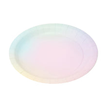 16 Pack Pastel Ombre Paper Plates