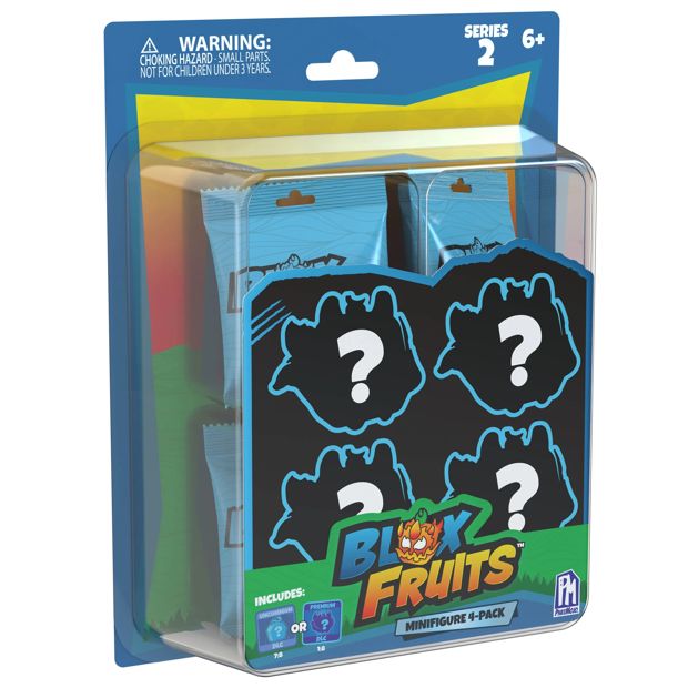 4 Pack Blox Fruits Mystery Minifigure Figure - Assorted