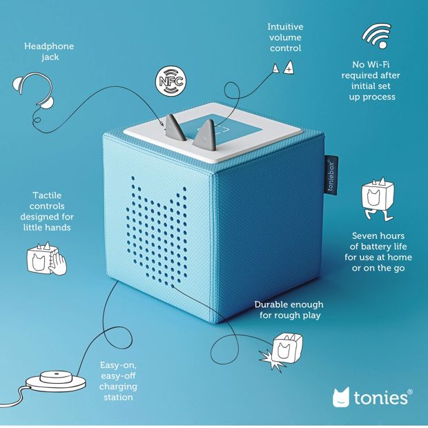 Tonies - Toniebox - Playtime Puppy Starter Set - Light Blue