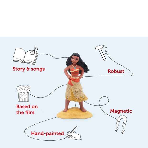 Tonies - Disney - Moana - Tonie Audio Character