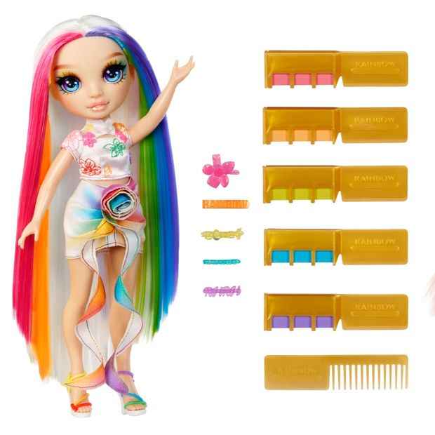 Rainbow High Hair Chalk & Style Doll- Amaya