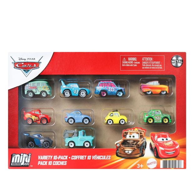 Mattel Disney and Pixar Cars Mini Racers 10 Pack