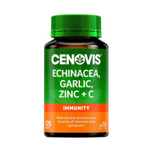 CENOVIS ECHINACEA GARLIC ZINC & C TABLETS 125 PACK