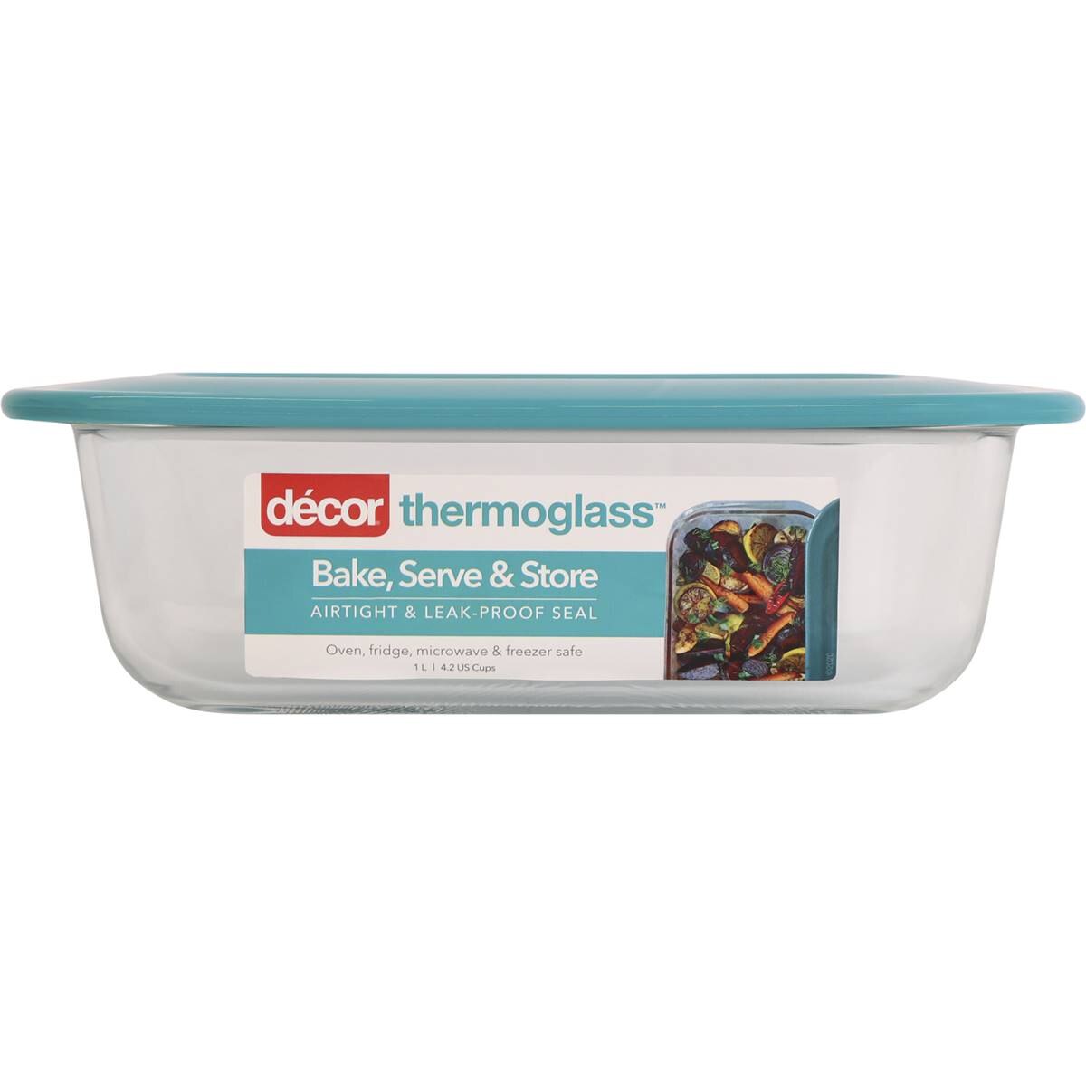 Decor Thermoglass Baking Dish Realseal 1l