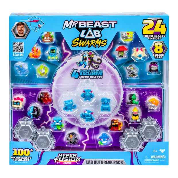 MrBeast Lab Swarms Collect & Display Pack