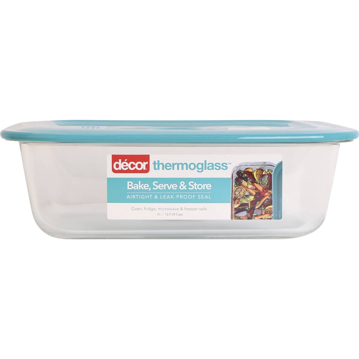 Decor Thermoglass Baking Dish Realseal 3l