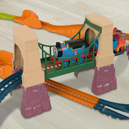 Thomas & Friends Adventures with Thomas & Brake Car Bruno Motorized Toy Train & Track Set