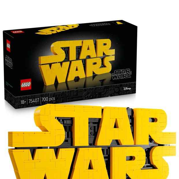 LEGO® Star Wars Brick-Built Star Wars Logo 75407