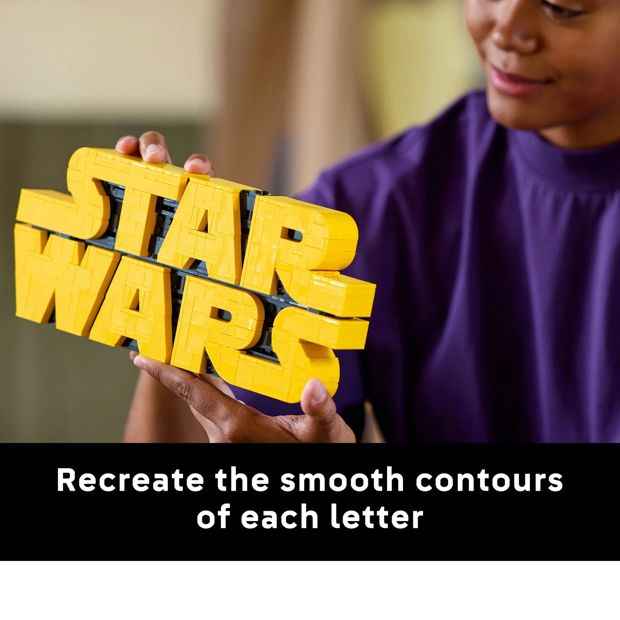 LEGO® Star Wars Brick-Built Star Wars Logo 75407