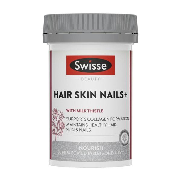 SWISSE ULTIBOOST HAIR SKIN NAILS TABLETS 60PK