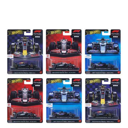 Hot Wheels Premium 2024 Die-Cast Formula 1 Race Car - Assorted