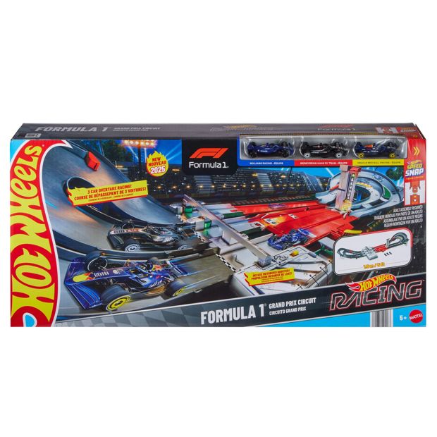 Mattel Hot Wheels Race Formula 1 Grand Prix Circuit Track Set