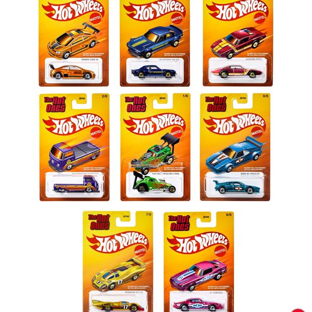 Mattel Hot Wheels Hot Ones 1:64 Scale Die-Cast Toy Car or Truck - Assorted