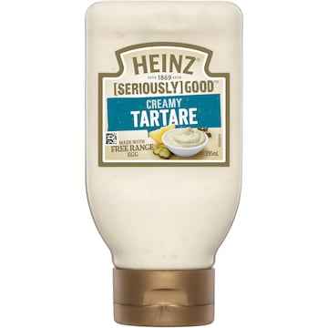 Heinz Seriously Good Creamy Tartare Sauce 295mL