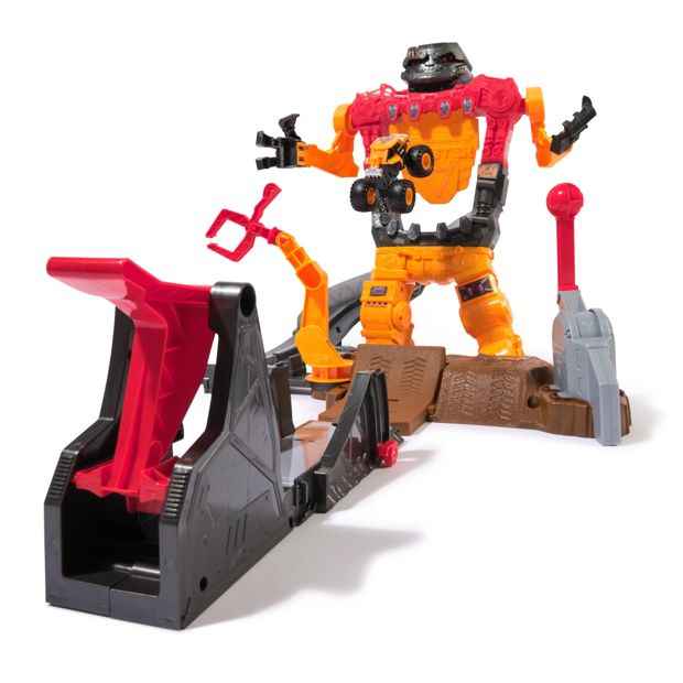 Monster Jam Smash & Bash SmashBot 1:64 Playset
