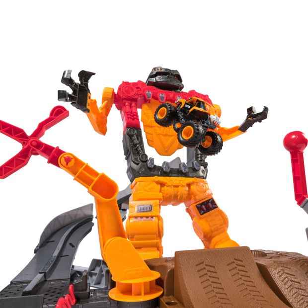 Monster Jam Smash & Bash SmashBot 1:64 Playset
