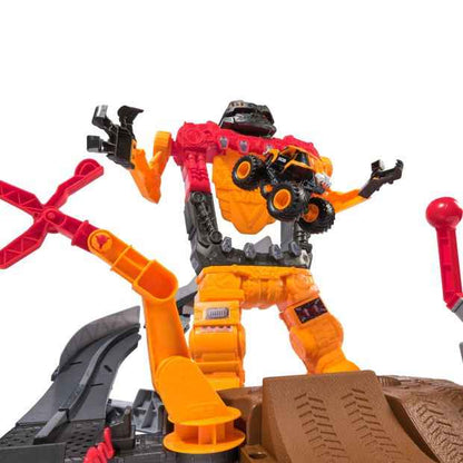 Monster Jam Smash & Bash SmashBot 1:64 Playset