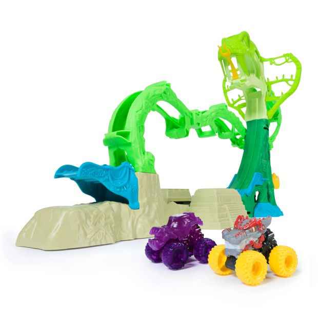 Monster Jam Mini Cobra Booster Playset