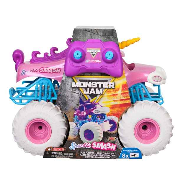 Monster Jam 1:15 Sparkle Smash Rc
