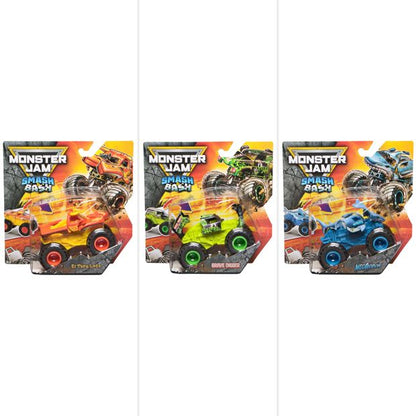 Monster Jam Smash & Bash 1:64 Scale Monster Truck - Assorted